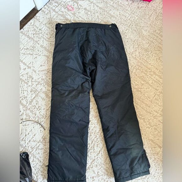 St Moritz ski  winter snowboard nylon black Large pants mens - Picture 3 of 7